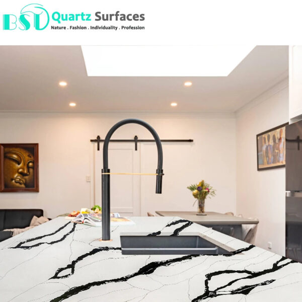 Calacatta Divine - Apartment Project QuartzStone Kitchen Top