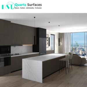 New Look Calacatta Pristine - Quartz Slab Calacatta New Design