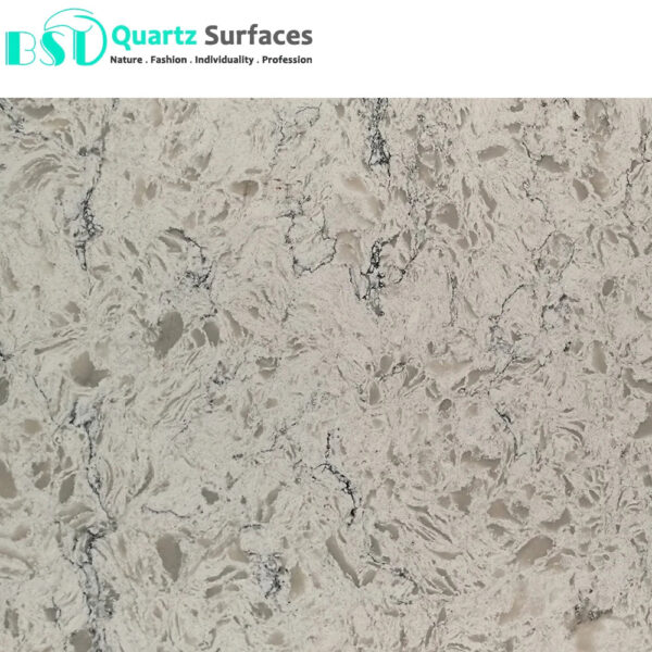 Foshan Manufacturer Polished Artificial Quartz Stone with a Competitive Price - Image 4
