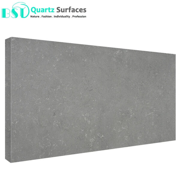China Grey Artificial Quartz Stone Slabs with White Vein  Engineered Stone Misty for Kitchen Countertops Benchtop - Image 3