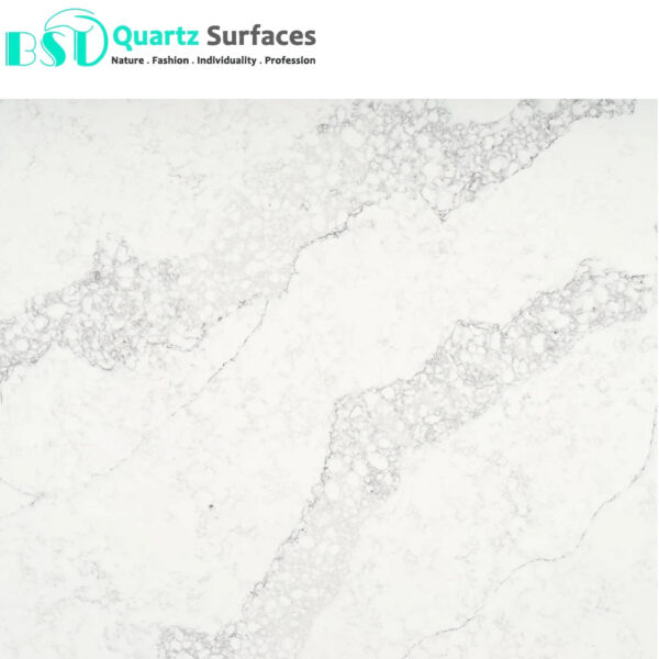 Customized Calacatta Artificial Quartz Stone Countertop Big Slabs Floor Sintered Stone Tiles for Kitchen - Image 5