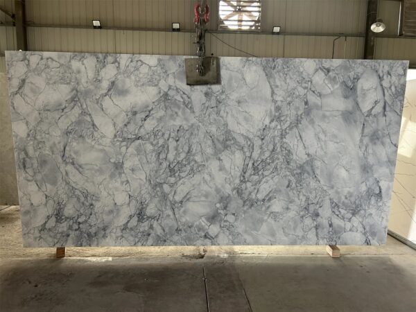 Printed Quartz Stone with Marble Pattern Engineered Quartz Slab - Image 6