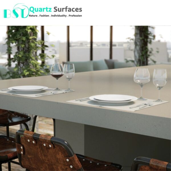 Kitchen Quartz Marble Grey Sleek Concrete Quartz Stone Construction Materials Floor Azulejos Carreaux Sol 60x60 Porcelain Tiles - Image 5