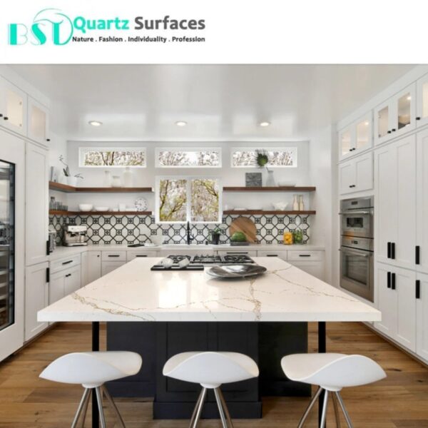 Custom Best Quartz Kitchen Countertops, Quartz Vanity Tops &Slabs - Image 2