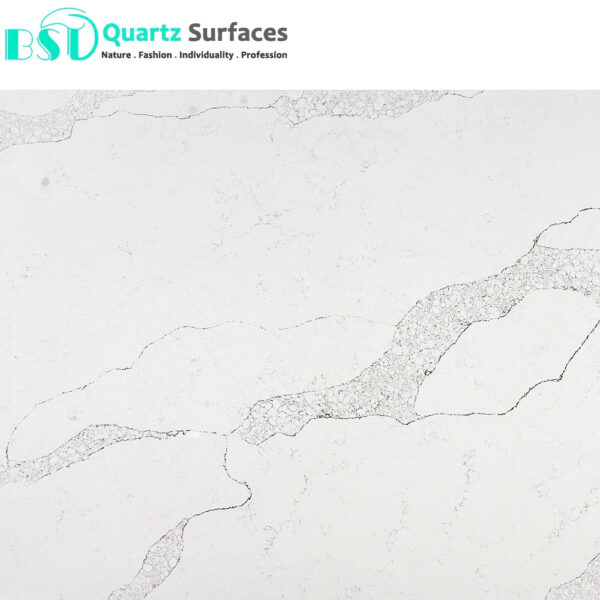 Customized Calacatta Artificial Quartz Stone Countertop Big Slabs Floor Sintered Stone Tiles for Kitchen - Image 2