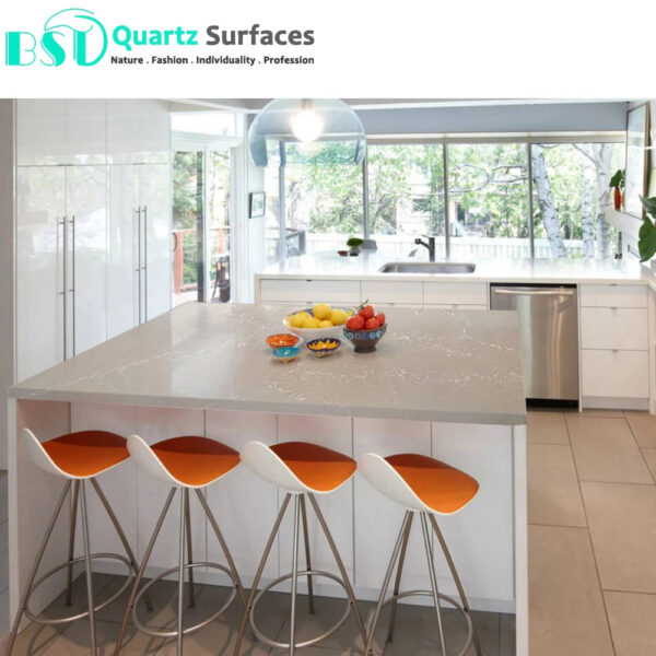 Light Brown Quartz Stone Countertop