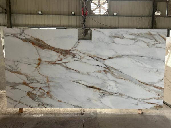 New Veined Quartz Stone Printed Marble Pattern Big Jumbo Size Slabs - Image 3