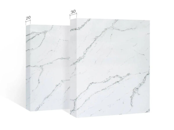 Slab Zero White Modern Online Technical Support Silica Quartz Stone No Silicon for Australia More Than 5 Years Big Slab 0.5mm - Image 4