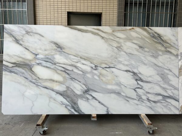 Artificial Quartz Stone Calacatta Statuario Jumbo Slab - Image 6