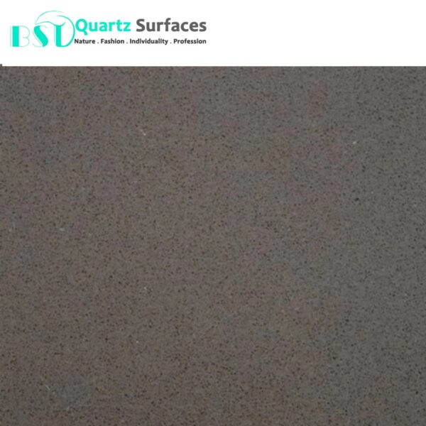 Ice Grey Brown Chocolate Quartz Stone Slab For Tops or Engineered Flooring - Image 2