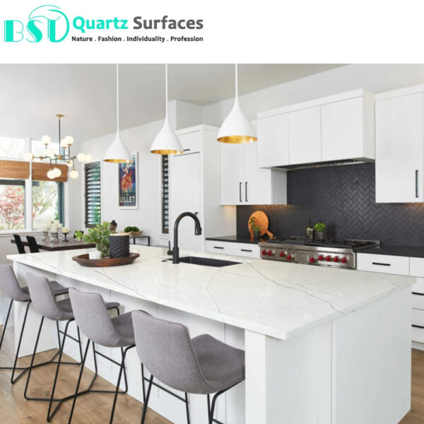 New Look Calacatta Venato - Quartz Slab Calacatta New Design - Image 6