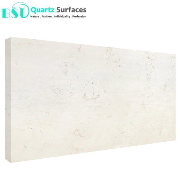 New Look Vanilla Noir Manufacturer Brownish Quartz Stone Slab with Golden Veins for Countertops Available Quickly - Image 5
