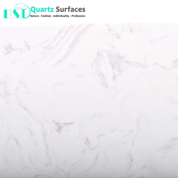 White-based Artificial Quartz Stone Slabs with Veins at a Low Price High Quality Wholesale Price Tile Countertop - Image 3