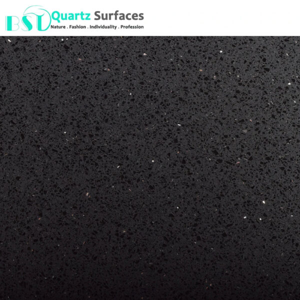 Chinese Black Galaxy Artificial Quartz Stone Engineered Quartz Slabs Slab Calacatta Quartz kitchen Countertop - Image 2