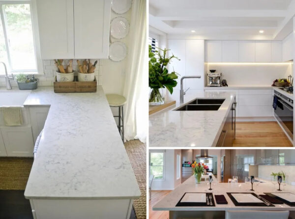Calacatta White & Calacatta Gold Marble Slabs&Tiles for Countertops - Image 5