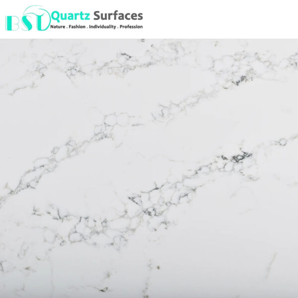 3cm Big Slab Surface Polished White Calacatta Wholesale Artificial Quartz Stone Countertop Quartz Slab Price - Image 6