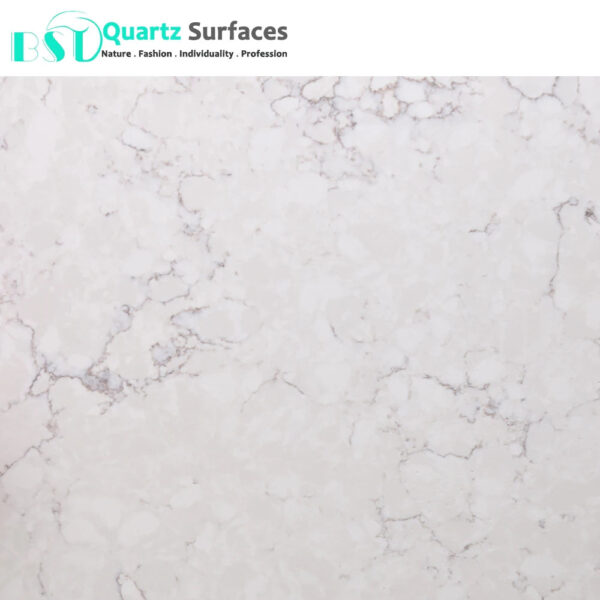 White Carrara White Artificial Marble Plate Artificial Stone Quartz Stone Table Quartz Slab - Image 4