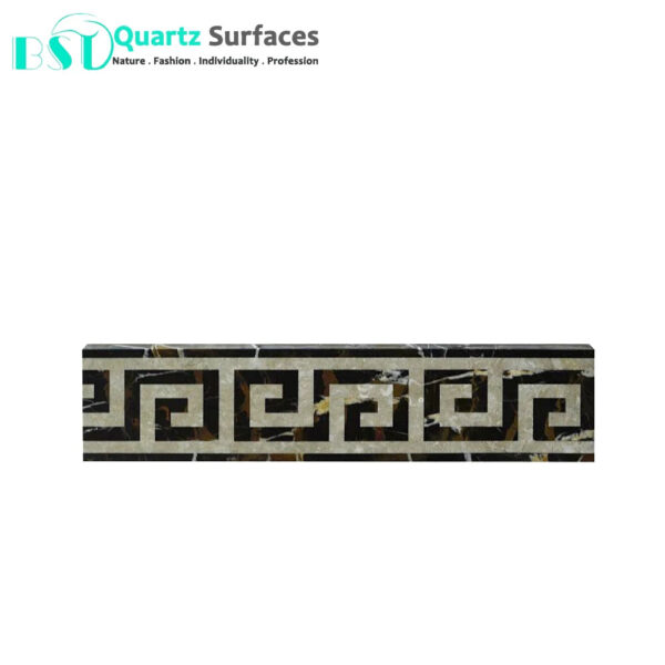 New Design Flower Pattern Marble Border for Flooring Flower Mosaic Personalised Background Wall Balcony Washroom Tiles - Image 2