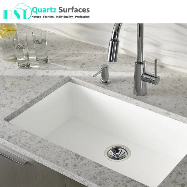 Artificial Faux Quartzite Quartz Stone Veneer For Kitchen Countertop Stone Quartz Slabs for Wall and Floor Tiles - Image 6