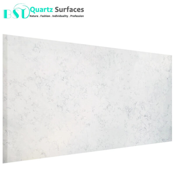 Crystal White Carrara Quartz Stone for Worktop High Quality Marble Porcelain Sintered Stone Slab Tile - Image 2