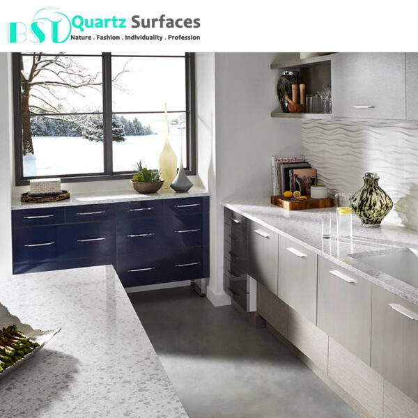 Artificial Faux Quartzite Quartz Stone Veneer For Kitchen Countertop Stone Quartz Slabs for Wall and Floor Tiles - Image 5