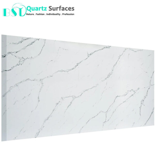 Calacatta Rome Quartz Stone Foshan Manufacturer Engineered Stone for Factory Price Marble Slabs Marble Quartz Countertop - Image 4