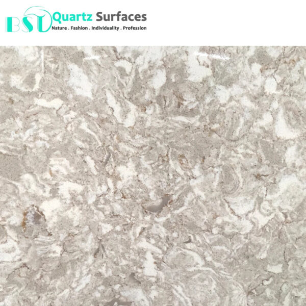 Customized 7 Mohs BST Traditional Kitchen Stone Gold Quartz More Dureble Than Granite Kitchen Marble Top 0.07 Kitchen Island - Image 5