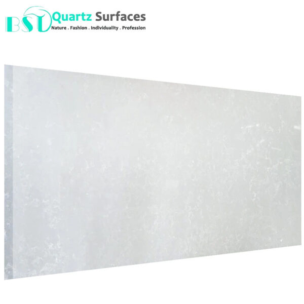 Chinese White Mist Artificial Quartz Stone Kitchen Countertop Pegmatite Collection Thin Slab Black Kitchen Dining Table Worktop - Image 2
