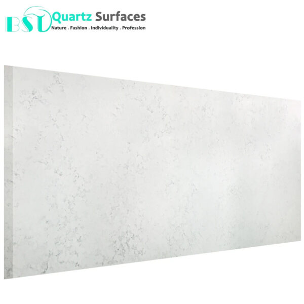 Calacatta White Polished Surface Bookmarked Artificial Quartz Natural Marble Stone Countertop Slabs - Image 2