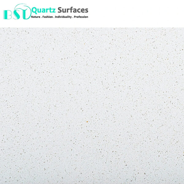 Countertop with White Color Quartz Marble Sheet New Design Artificial Quartz Stone Factory Producing Slab - Image 2
