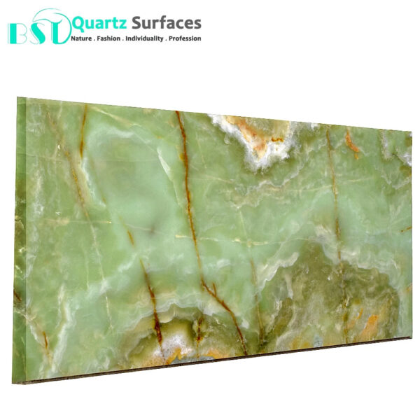 Chinese Green Onyx Marble Slab at a Special Price Stone Price Graphic Design,3d Model Design Polished 5 Years - Image 2