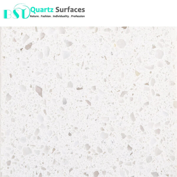 White Sand Quartz Stone for Restaurant Table Top Marble Porcelain Sintered Stone Slab Tile - Image 2