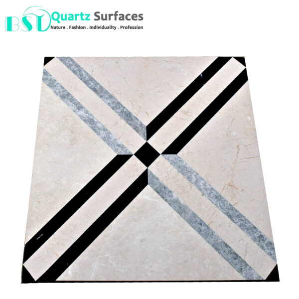 Chinese White Marble Stone for Floor Tiles Home Floor Ceramic Porcelain Tile for Stairs/Step Tiles/Wholesales Full Glazed Porcel - Image 3