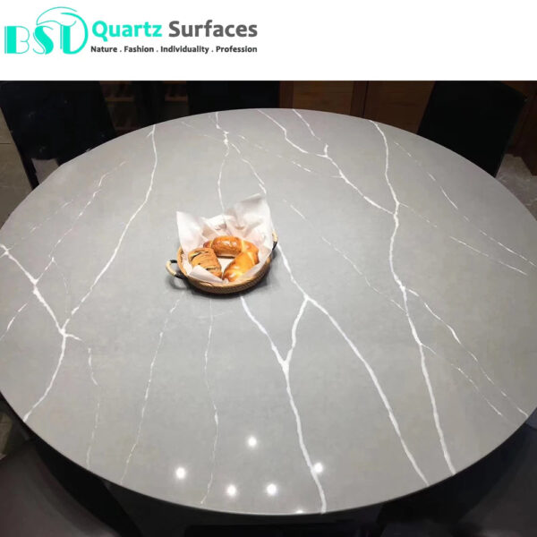Calacatta quartz stone grey vein engineered quartz slabs calacatta artificial quartz stone - Image 3