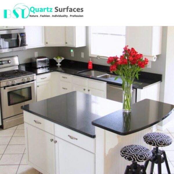 Ice Grey Brown Chocolate Quartz Stone Slab For Tops or Engineered Flooring
