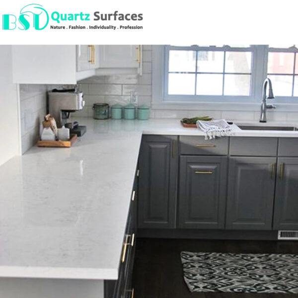 White Carrara That Looks Like Mable Wholesale Price Polished Table Top Calacatta Tiles Artificial Stone Countertops Slabs - Image 5