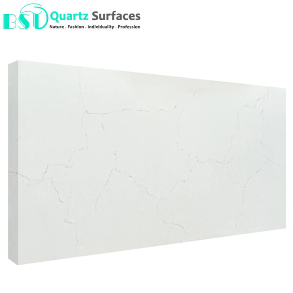 Hot Sale Quartz Artificial Stone, Artifical Quartz Stone Slab, White Engineered Stone