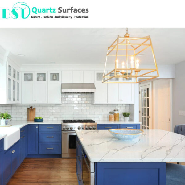 Quartz Stone That Look Like Natural Marble for Bathroom Vanity Tops - Image 5