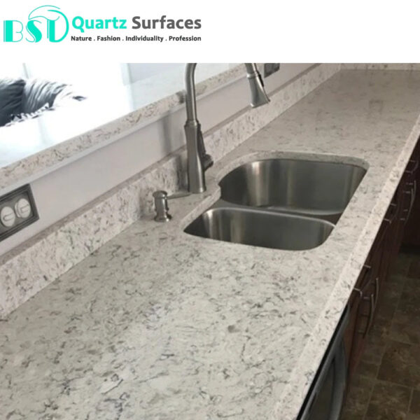 Foshan Manufacturer Polished Artificial Quartz Stone with a Competitive Price