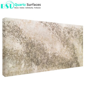 Matt or Polished Finish Quartz Stone Slab with high quality