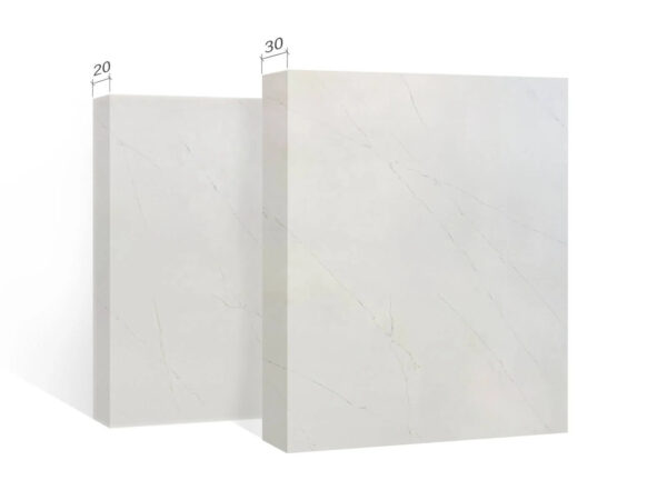 Cut-to-size Quartz Stone for Countertop and Bathroom Vanity Tops Bathroom Top Engineered Stone Calacatta Polish - Image 6