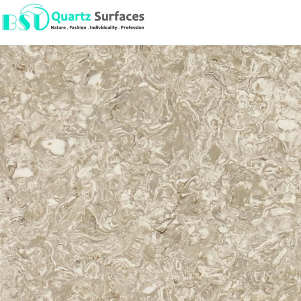 3cm Thick Veined Quartz Stone Slabs for Kitchen Island Top - Image 5