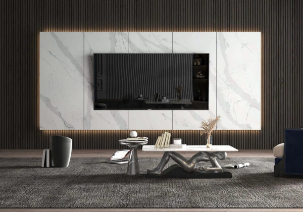 New Look Calacatta Classic- Quartz Slab Calacatta New Design - Image 6