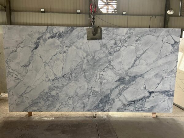 Printed Quartz Stone with Marble Pattern Engineered Quartz Slab - Image 3