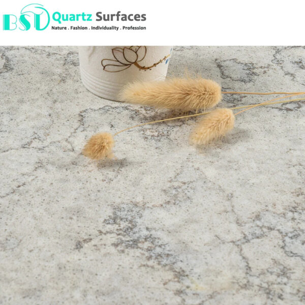 Countertop with White & Grey Color Quartz Stone Natural Look Calacatta Gold Quartz Stone Price - Image 5