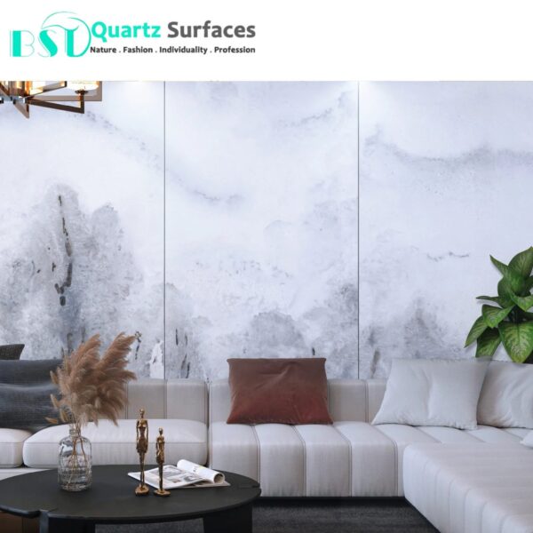 Landscape ink painting Sintered Stone Tiles Wall Slab Sintered Stone Ceramic Tiles For Countertop Dining Table Wall Basin Floor - Image 2