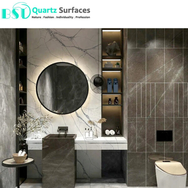 New Look Calacatta Royal- Quartz Slab Calacatta New Design - Image 6