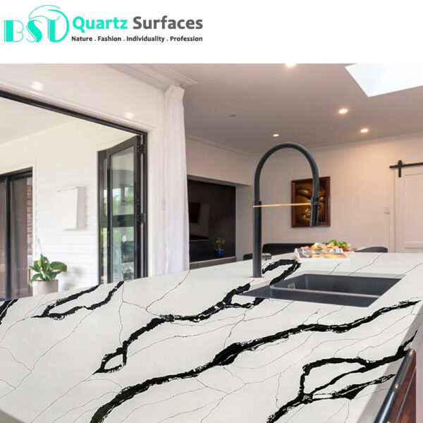 Calacatta Divine - Apartment Project QuartzStone Kitchen Top - Image 5